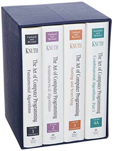 The Art of Computer Programming, Volumes 1-4A Boxed Set